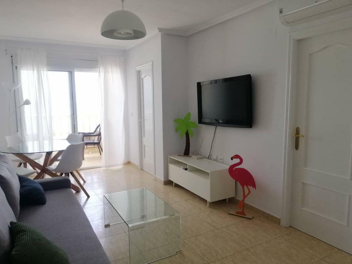 Flamingo, Beach, Sea View, Pool, Wi Fi Daire Torrevieja Dış mekan fotoğraf